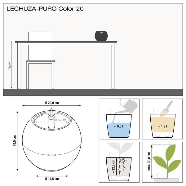 LECHUZA PURO Color 20